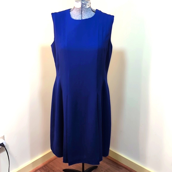 Studio by Pat Argenti Dresses & Skirts - Women's Sleeveless Pleated Crepe Dress